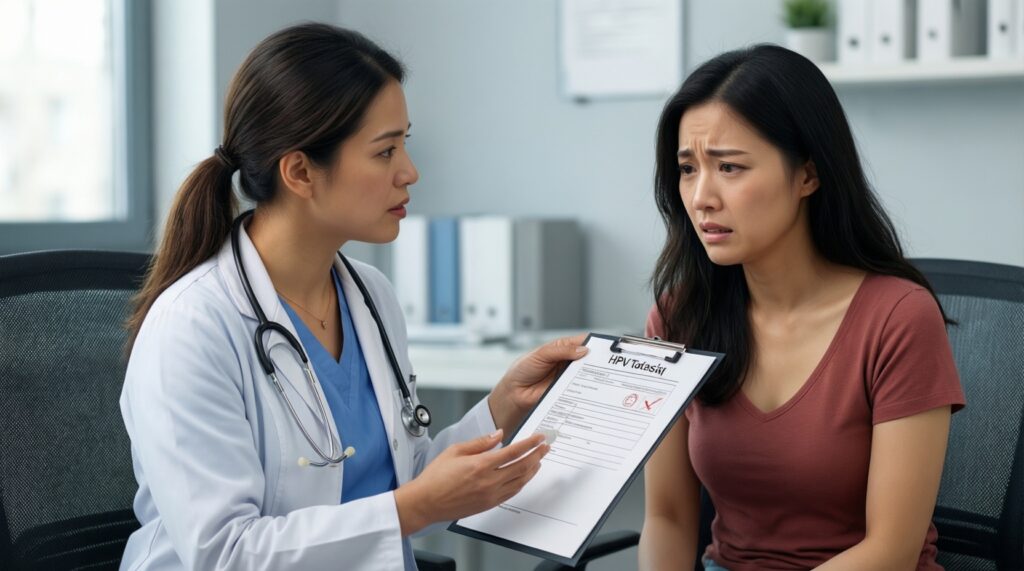 ВПЧ и здоровье шейки матки: скрининг, вакцинация и что делать при положительном тесте - иллюстрация