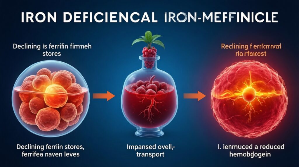 Железодефицит у женщин: признаки, анализы и питание для профилактики - иллюстрация