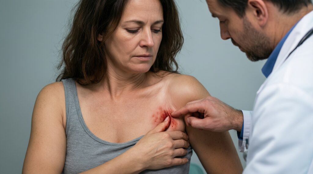 Здоровье груди: самообследование, УЗИ/маммография и тревожные симптомы - иллюстрация