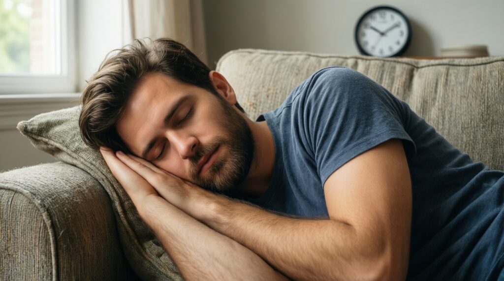 Сон, стресс и гормоны: как недосып влияет на цикл, кожу и вес - иллюстрация