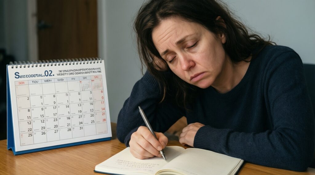 Сон, стресс и гормоны: как недосып влияет на цикл, кожу и вес - иллюстрация