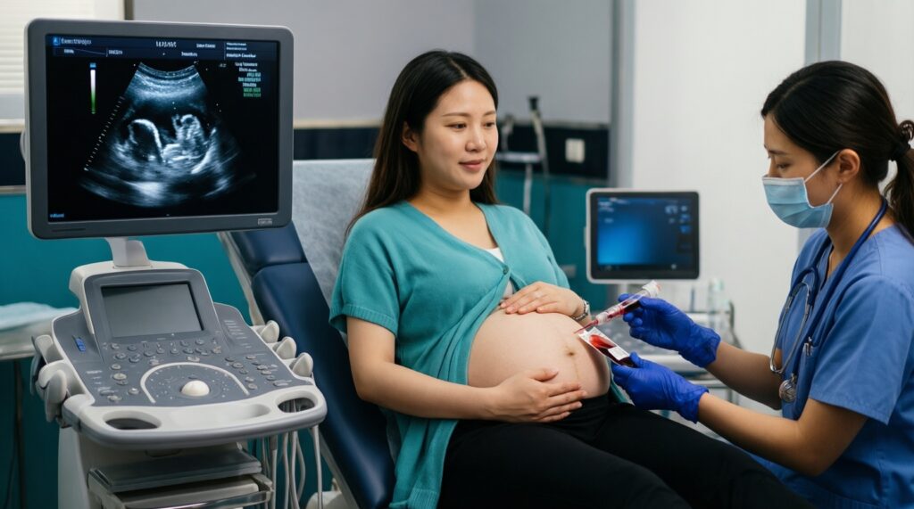 Здоровье во время беременности: ключевые анализы по триместрам и тревожные симптомы - иллюстрация