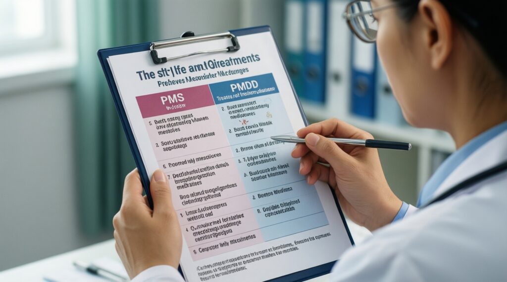 ПМС и ПМДР: как отличить, облегчить симптомы и не пропустить тревожные признаки - иллюстрация