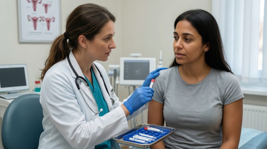 Интимное здоровье: как отличить нормальные выделения от симптомов инфекции - иллюстрация