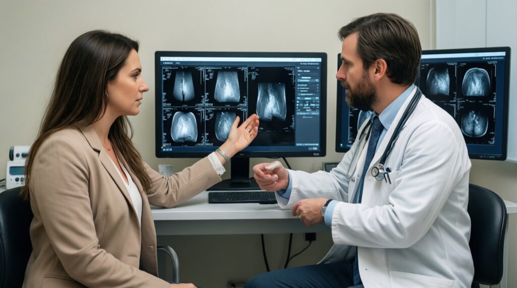 Молочные железы: самообследование, УЗИ/маммография и 