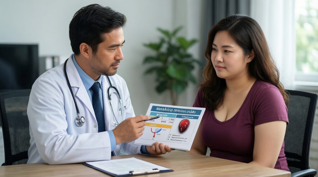 Синдром поликистозных яичников (СПКЯ): симптомы, обследования, питание и лечение - иллюстрация