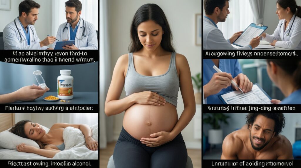 Подготовка к беременности: чек-лист анализов, витаминов и привычек - иллюстрация