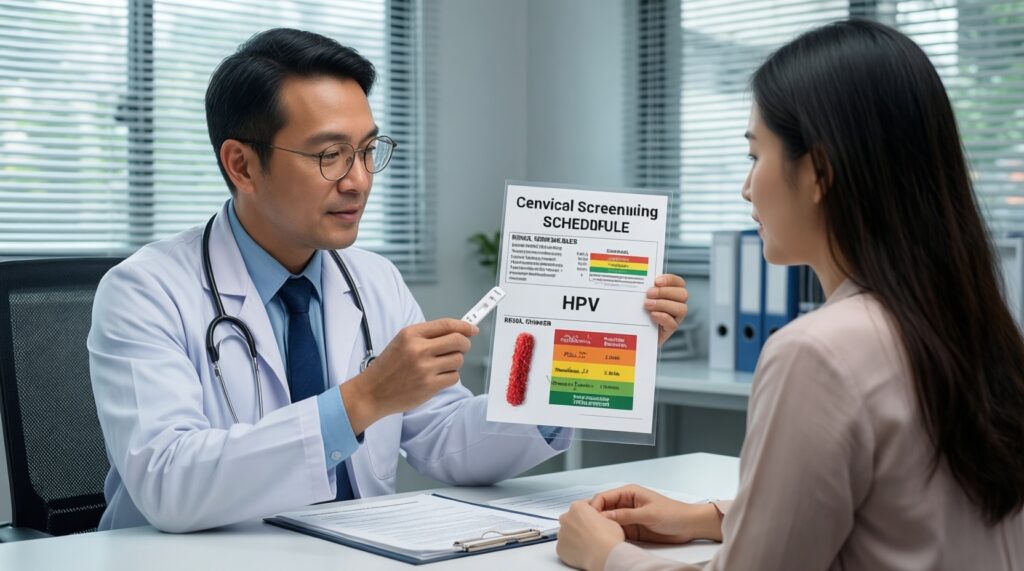 Профилактика рака шейки матки: ПАП-тест, ВПЧ-тест и вакцинация - иллюстрация