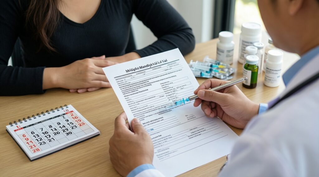 Беременность планирование: чек-лист подготовки и важные прививки - иллюстрация