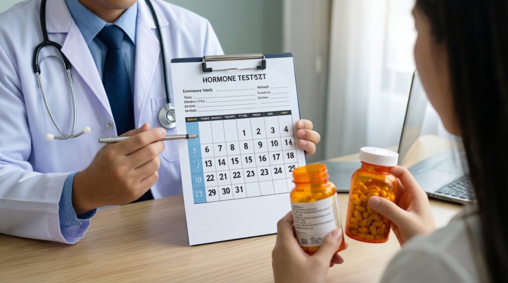 Гормональный баланс: как распознать сбои и когда обращаться к врачу - иллюстрация