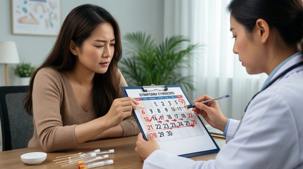 Интимная микрофлора: что такое баквагиноз/молочница и как не перепутать - иллюстрация